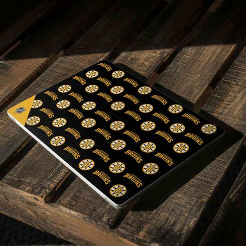 NHL Boston Bruins Pattern Surface Laptop 2 Skin